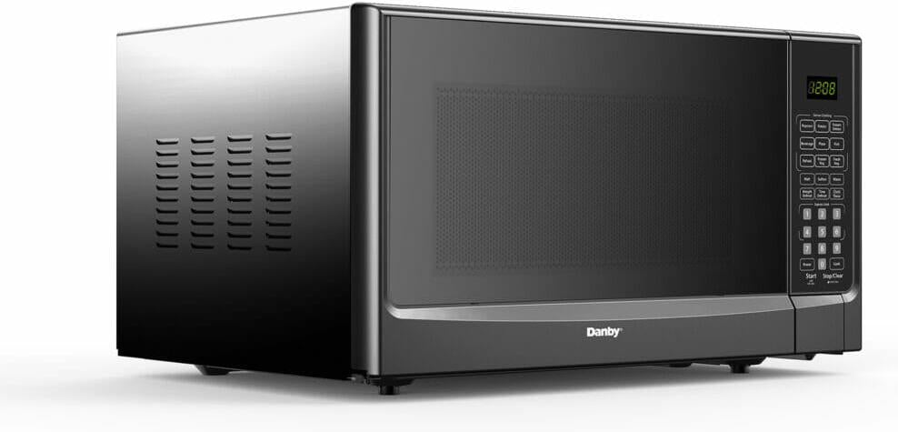 Danby - Designer 1.4 cu. ft. Sensor (Cooking) Black Microwave - DDMW01440BG1