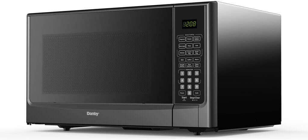 Danby - Designer 1.4 cu. ft. Sensor (Cooking) Black Microwave - DDMW01440BG1