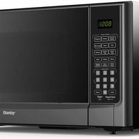 Danby - Designer 1.4 cu. ft. Sensor (Cooking) Black Microwave - DDMW01440BG1