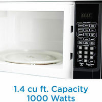 Danby - Designer 1.4 cu. ft. Sensor (Cooking) Black Microwave - DDMW01440BG1