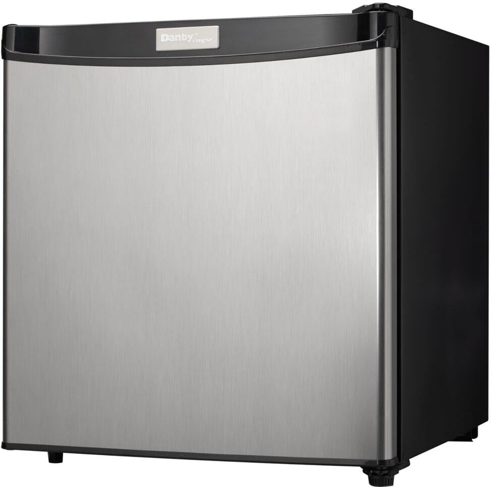 Danby - Designer 1.6 cu. ft. Stainless Steel Compact Fridge - DCR016A3BSLDD