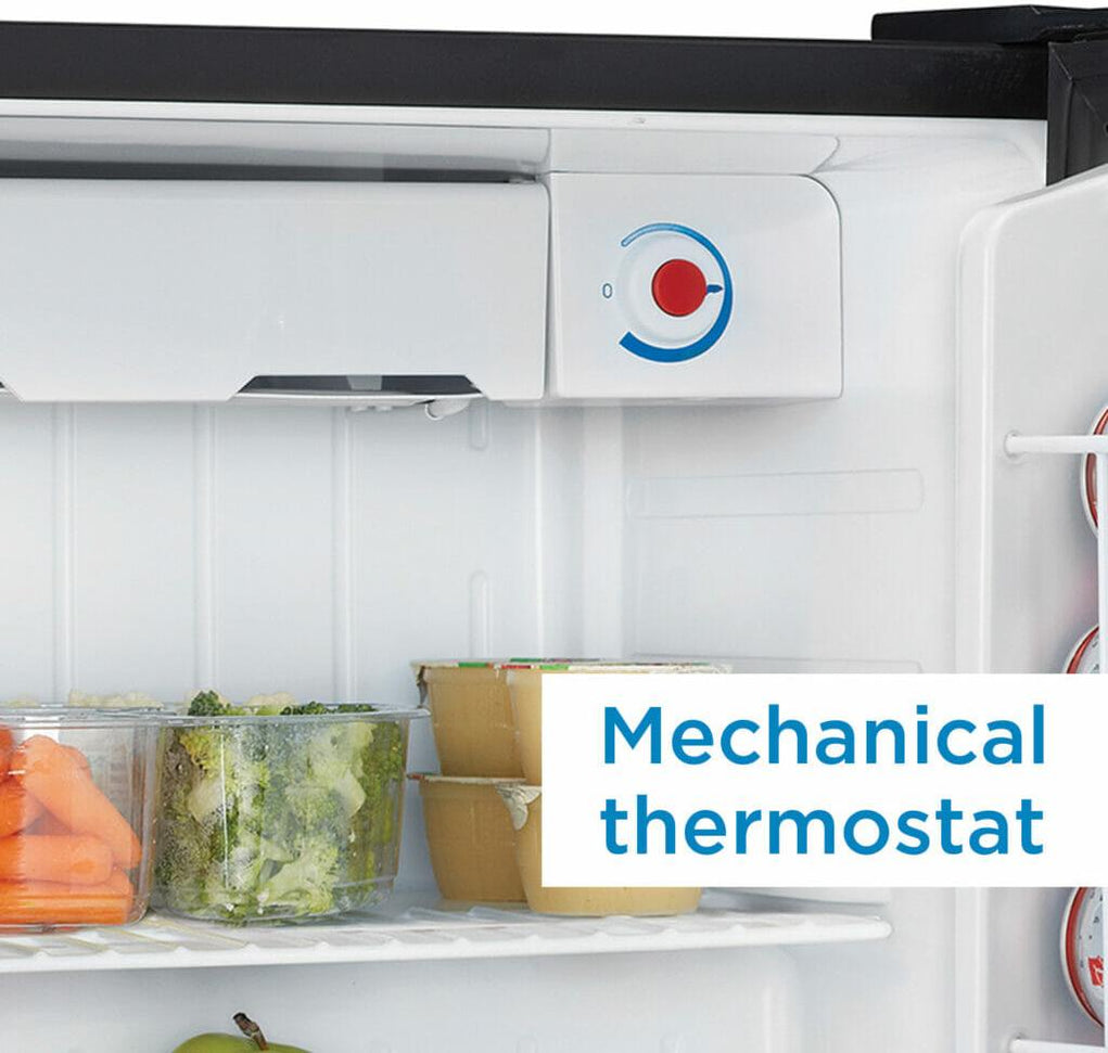 Danby - Designer 1.6 cu. ft. Stainless Steel Compact Fridge - DCR016A3BSLDD