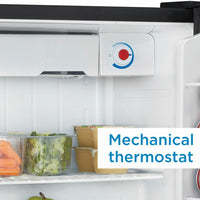 Danby - Designer 1.6 cu. ft. Stainless Steel Compact Fridge - DCR016A3BSLDD