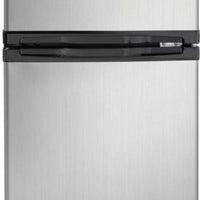 Danby - Designer 3.1 cu. ft. 2-Door Stainless Steel Compact Fridge - DCR031B1BSLDD
