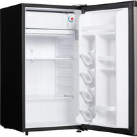 Danby - Designer 3.2 cu. ft. Stainless Steel Compact Fridge - DCR032A2BSLDD