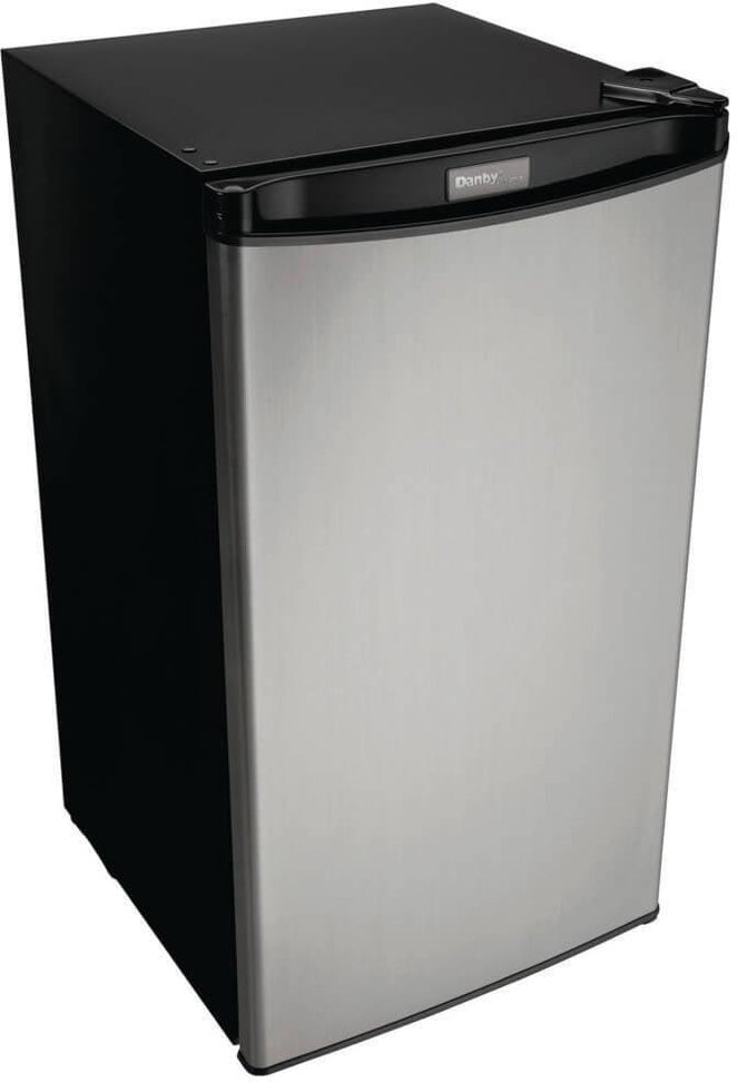 Danby - Designer 3.2 cu. ft. Stainless Steel Compact Fridge - DCR032A2BSLDD