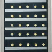 Danby - Designer 45 Bottle Stainless Steel Wine Cooler - DWC458BLS