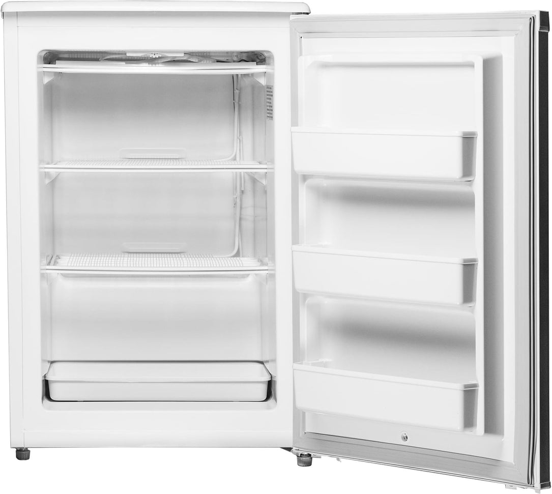 Danby - Designer 4.3 cu. ft. Upright Freezer In White - DUFM043A2WDD