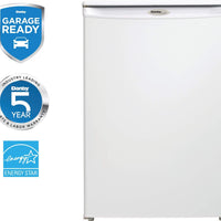 Danby - Designer 4.3 cu. ft. Upright Freezer In White - DUFM043A2WDD