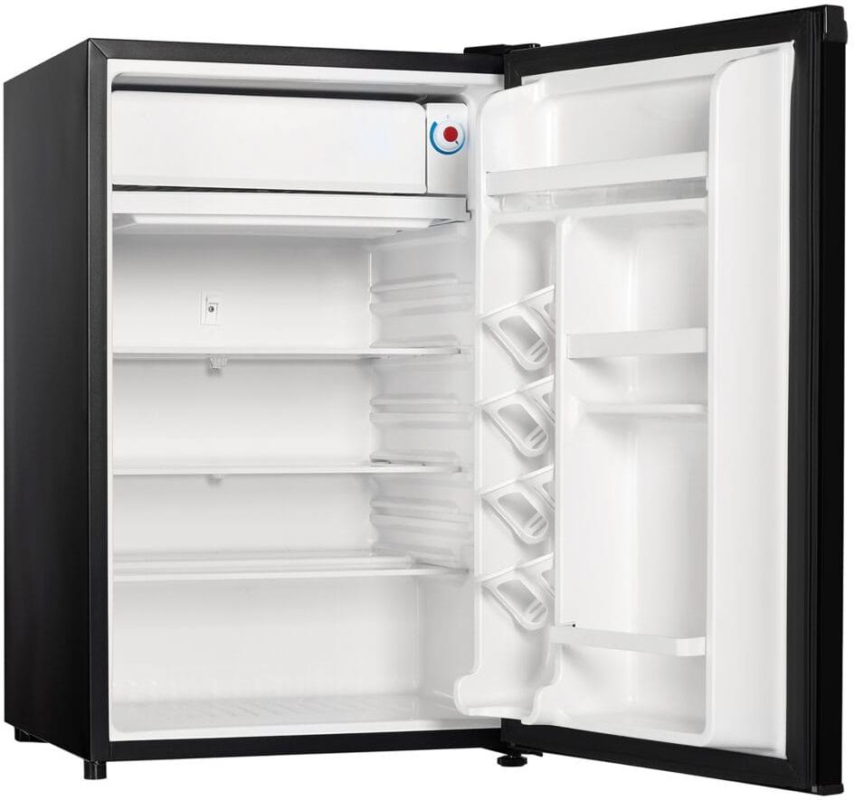 Danby - Designer 4.4 cu. ft. Black Compact Refrigerator - DCR044A2BDD