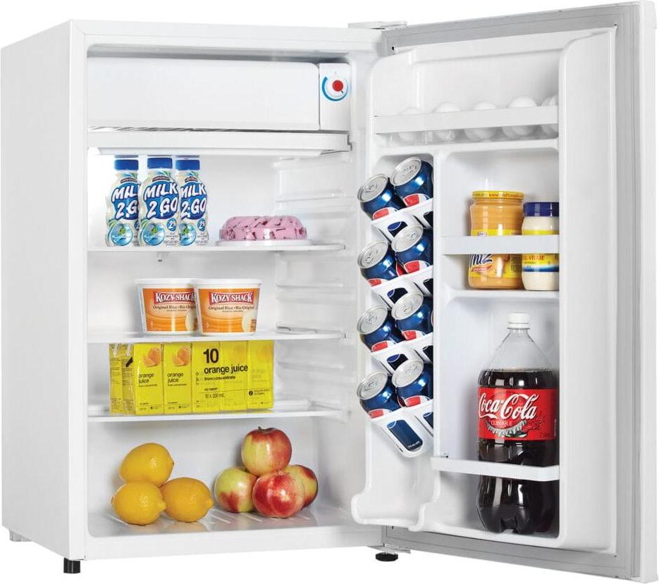 Danby - Designer 4.4 cu. ft. White Compact Refrigerator - DCR044A2WDD