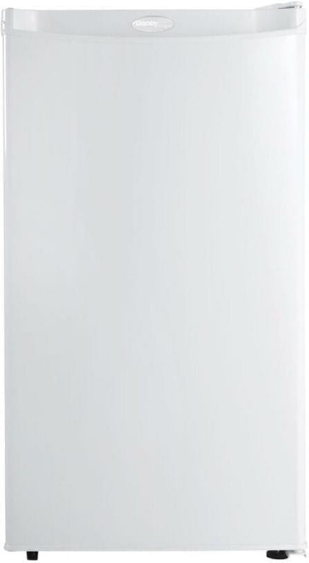 Danby - Designer 4.4 cu. ft. White Compact Refrigerator - DCR044A2WDD