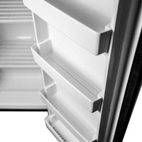 Danby - Designer 8.5 cu. ft. Upright Freezer in Graphite Black - DUFM085A4TDD