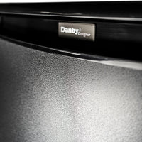 Danby - Designer 8.5 cu. ft. Upright Freezer in Graphite Black - DUFM085A4TDD