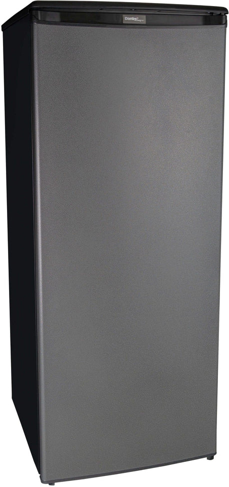 Danby - Designer 8.5 cu. ft. Upright Freezer in Graphite Black - DUFM085A4TDD