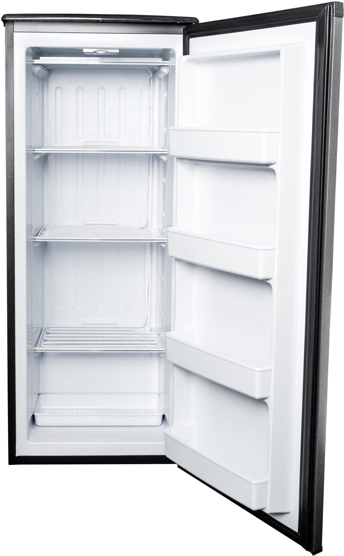Danby - Designer 8.5 cu. ft. Upright Freezer in Graphite Black - DUFM085A4TDD