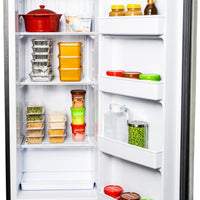 Danby - Designer 8.5 cu. ft. Upright Freezer in Graphite Black - DUFM085A4TDD