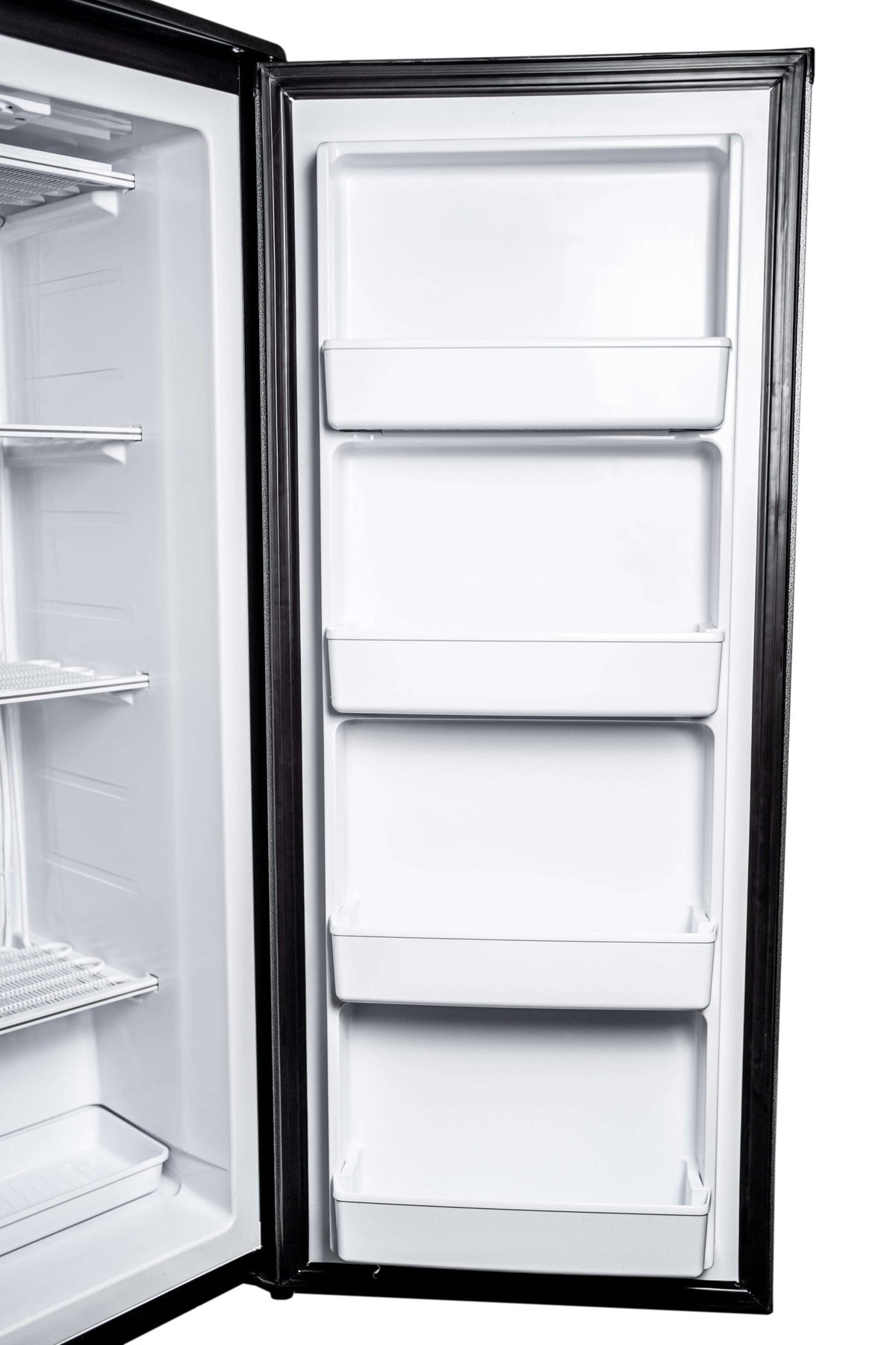Danby - Designer 8.5 cu. ft. Upright Freezer in Graphite Black - DUFM085A4TDD