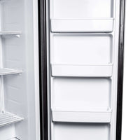 Danby - Designer 8.5 cu. ft. Upright Freezer in Graphite Black - DUFM085A4TDD