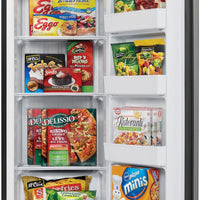 Danby - Designer 8.5 cu. ft. Upright Freezer in Stainless Steel - DUFM085A4BSLDD