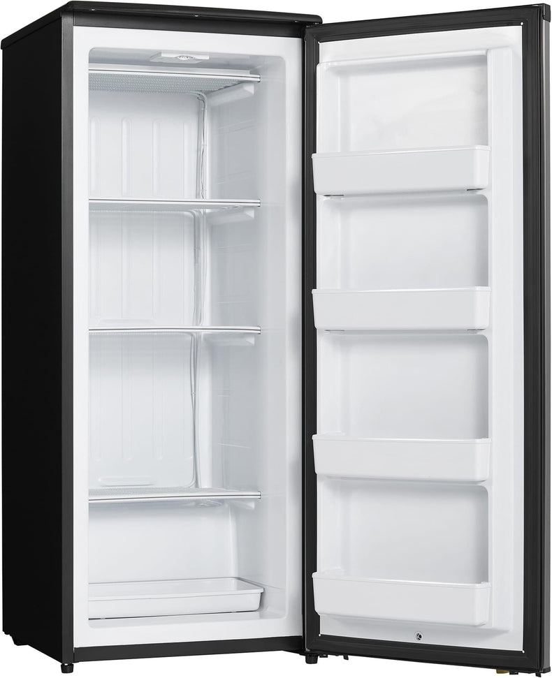 Danby - Designer 8.5 cu. ft. Upright Freezer in Stainless Steel - DUFM085A4BSLDD