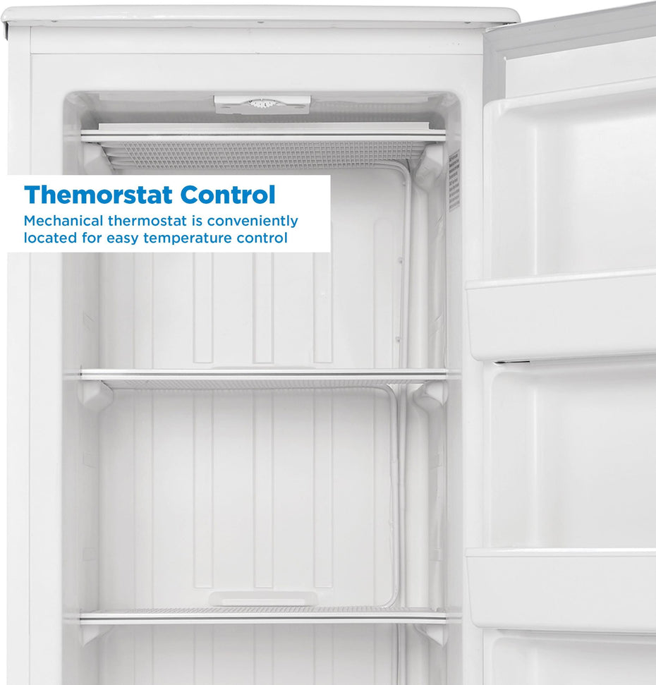 Danby - Designer 8.5 cu. ft. Upright Freezer in White - DUFM085A4WDD