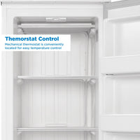 Danby - Designer 8.5 cu. ft. Upright Freezer in White - DUFM085A4WDD