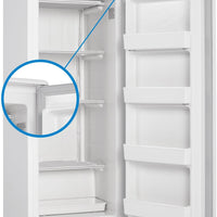 Danby - Designer 8.5 cu. ft. Upright Freezer in White - DUFM085A4WDD