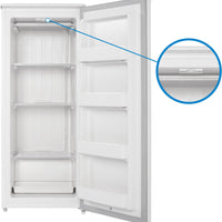 Danby - Designer 8.5 cu. ft. Upright Freezer in White - DUFM085A4WDD