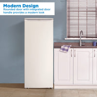 Danby - Designer 8.5 cu. ft. Upright Freezer in White - DUFM085A4WDD