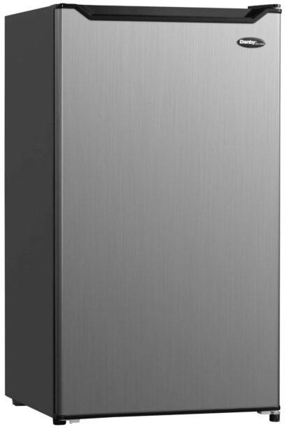Danby - Diplomat 3.2 cu. ft. Stainless Steel Look Compact Refrigerator - DCR033B2SLM