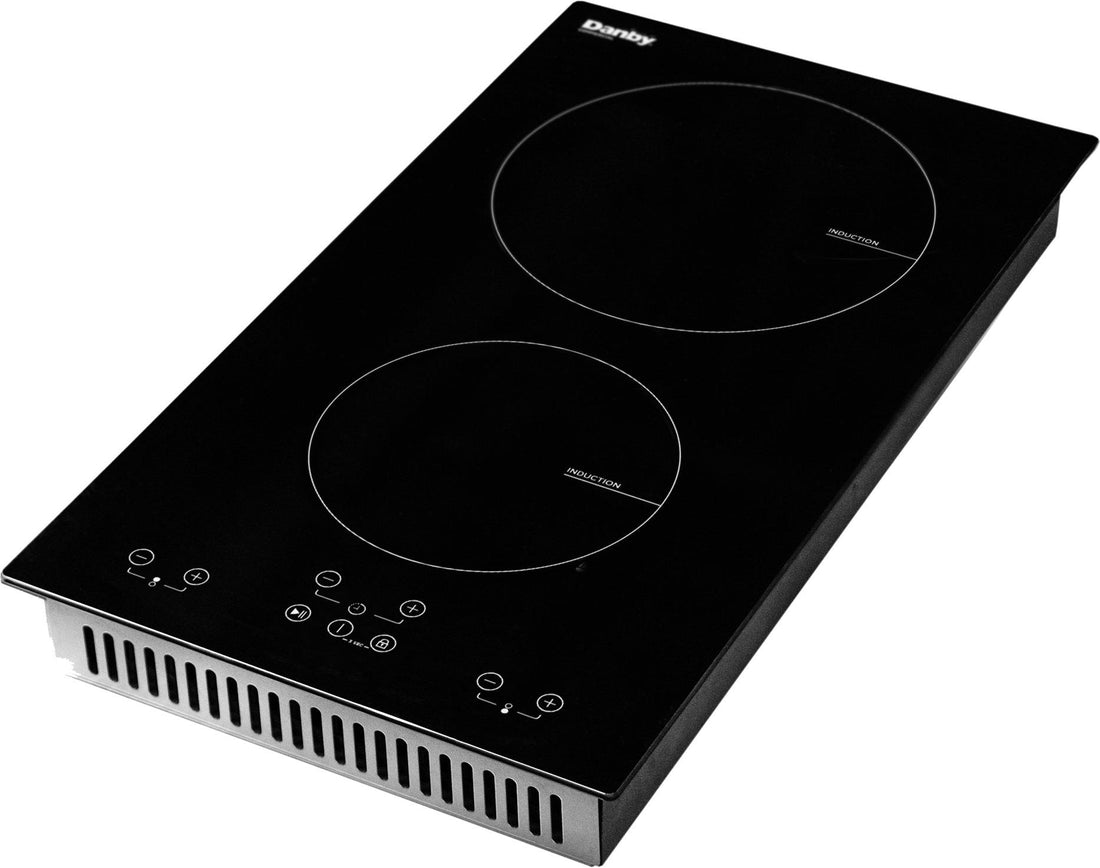Danby - Hospitality 12″ Induction 2 Burner Black Cooktop - DIC12B1DBD