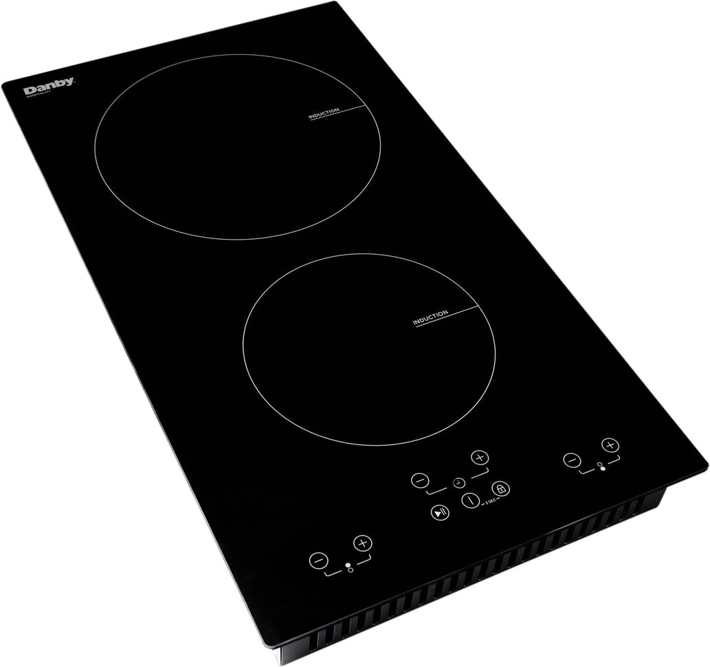 Danby - Hospitality 12″ Induction 2 Burner Black Cooktop - DIC12B1DBD