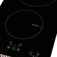 Danby - Hospitality 12″ Induction 2 Burner Black Cooktop - DIC12B1DBD