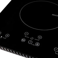 Danby - Hospitality 12″ Induction 2 Burner Black Cooktop - DIC12B1DBD