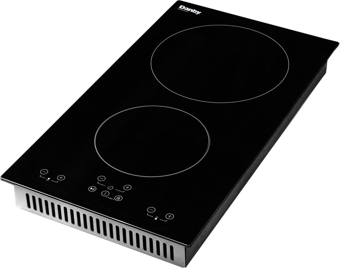 Danby - Hospitality 12″ Radiant 2 Burner Black Cooktop - DRC12B1DBD