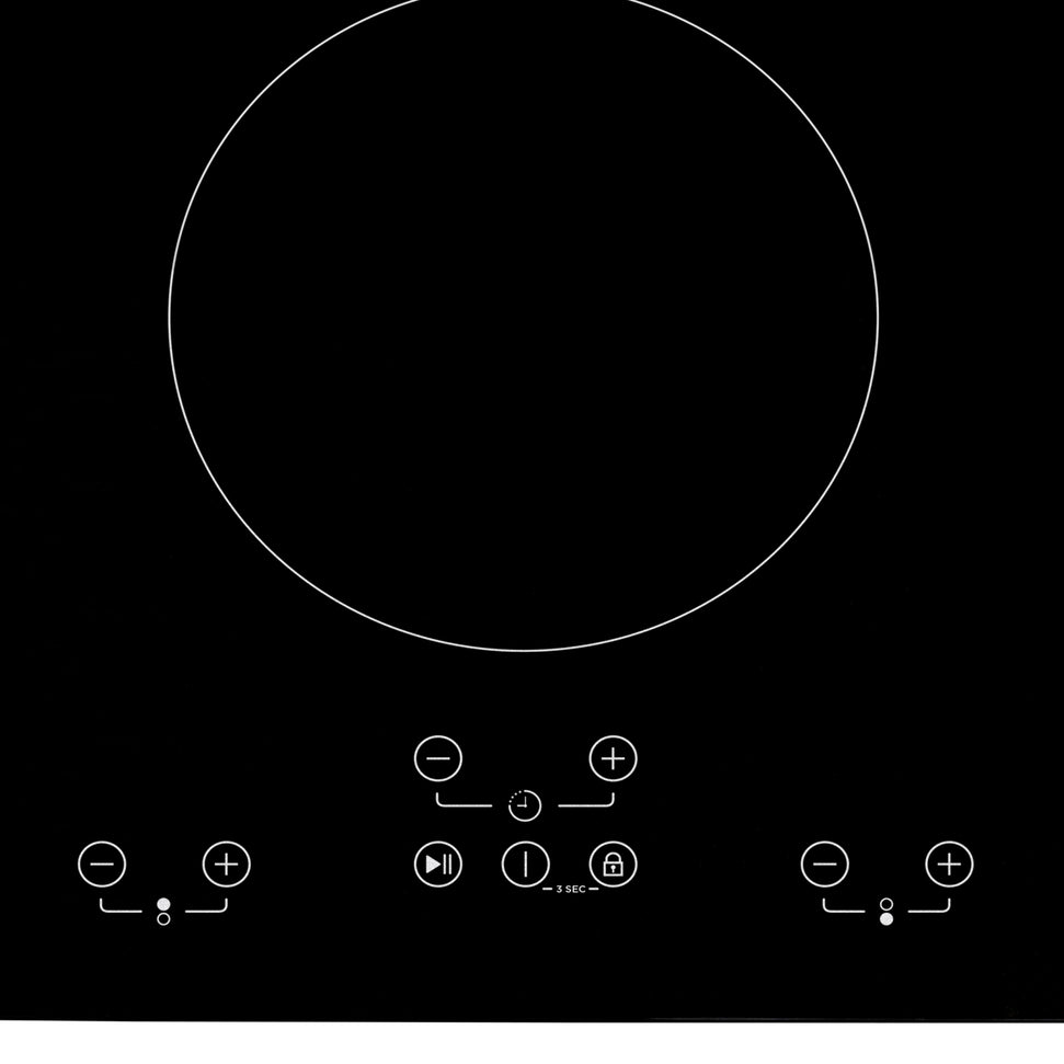 Danby - Hospitality 12″ Radiant 2 Burner Black Cooktop - DRC12B1DBD