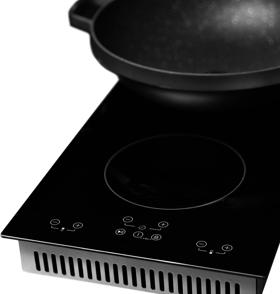 Danby - Hospitality 12″ Radiant 2 Burner Black Cooktop - DRC12B1DBD