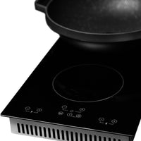 Danby - Hospitality 12″ Radiant 2 Burner Black Cooktop - DRC12B1DBD
