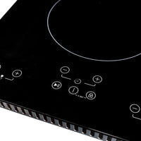 Danby - Hospitality 12″ Radiant 2 Burner Black Cooktop - DRC12B1DBD