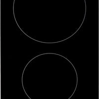Danby - Hospitality 12″ Radiant 2 Burner Black Cooktop - DRC12B1DBD