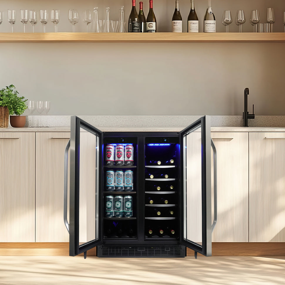 Danby - Silhouette 24″ Built-in Beverage Center In Stainless Steel - SBC051D1BSS