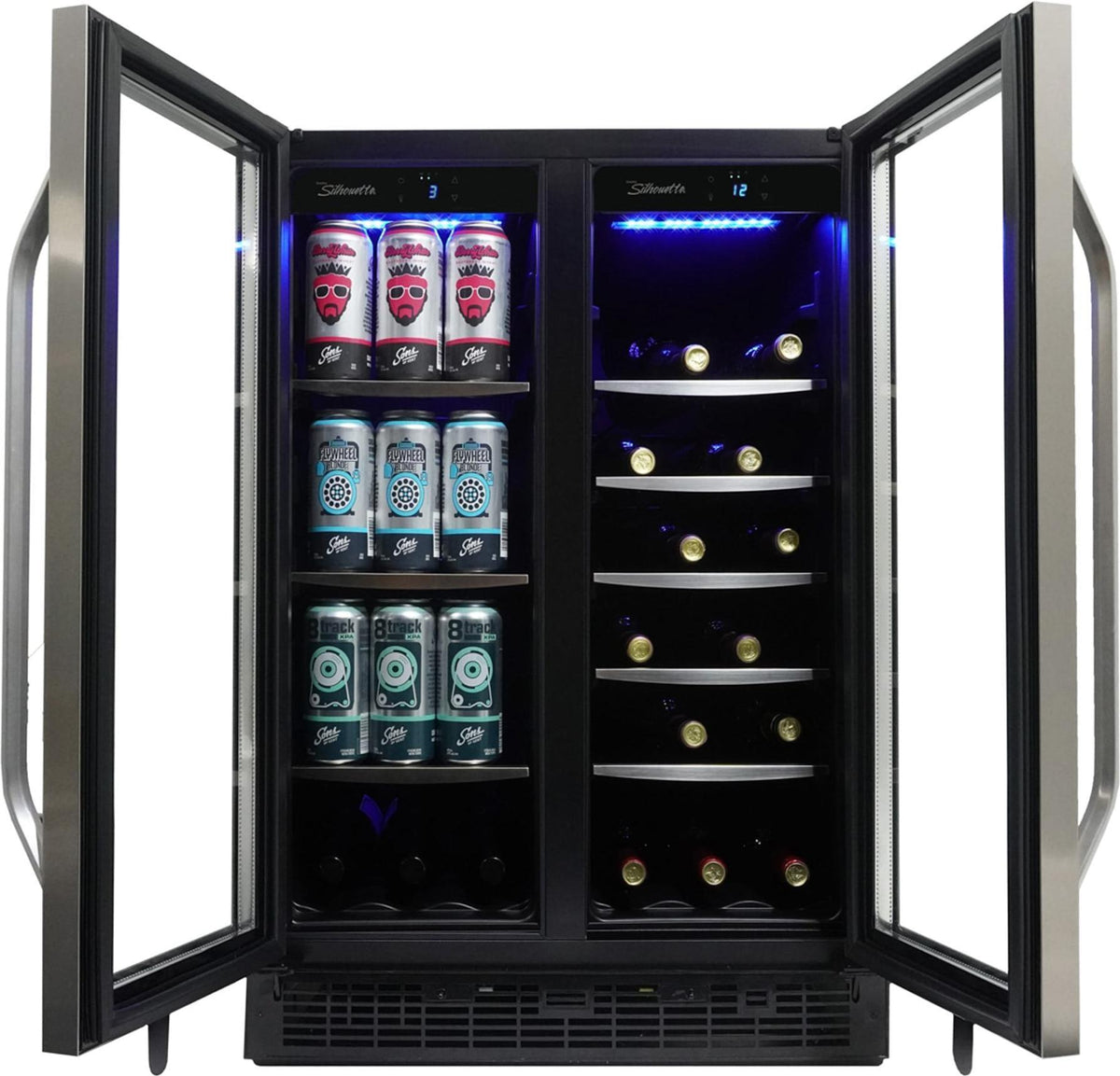 Danby - Silhouette 24″ Built-in Beverage Center In Stainless Steel - SBC051D1BSS
