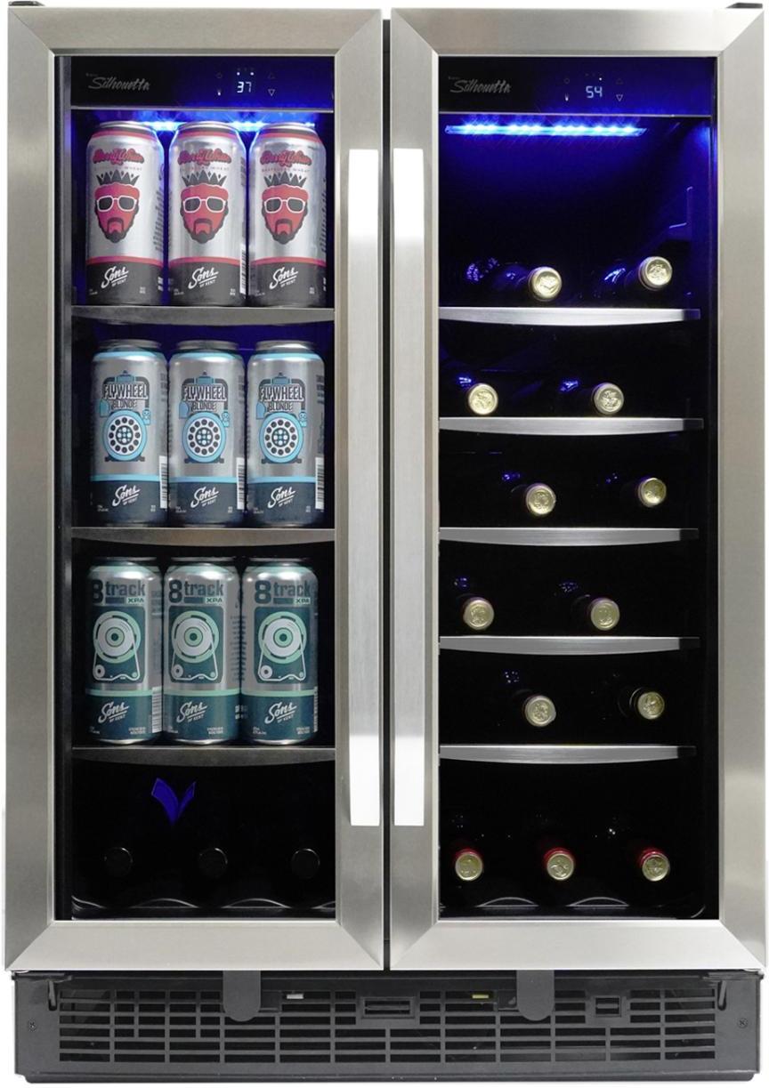 Danby - Silhouette 24″ Built-in Beverage Center In Stainless Steel - SBC051D1BSS