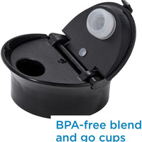 Danby - Stainless Steel & Black 600 ml Smoothie Blender - DBL25C1BSSDB