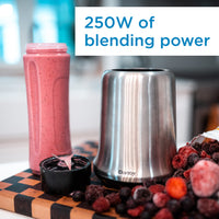 Danby - Stainless Steel & Black 600 ml Smoothie Blender - DBL25C1BSSDB