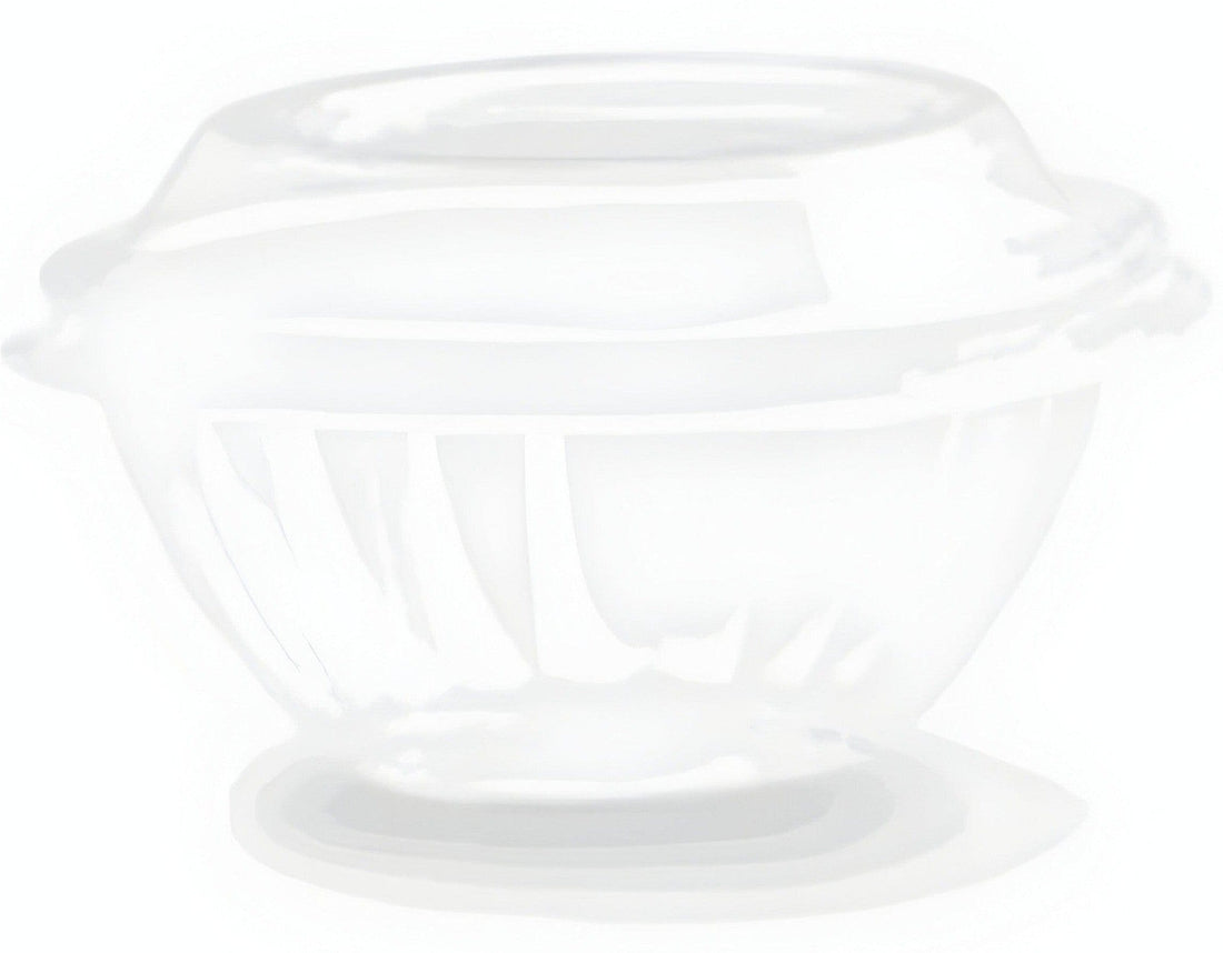 Darnel - 12 Oz Clear Plastic Plastic Bowl with Lids Combo, 200/cs - D771200S