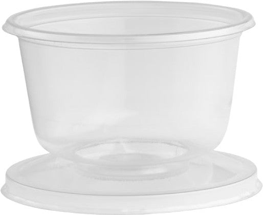 Darnel - 3 Oz Plastic Clear Venetian Cups, 600/Cs - D720300F (Special Order Item)