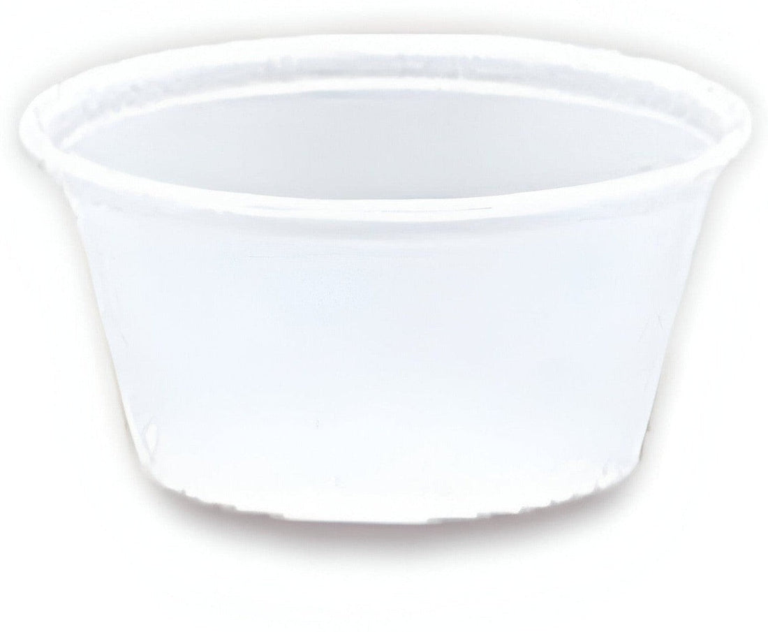 Darnel - 4 Oz Translucent Plastic Portion Cups, 25x100/cs - D634002A
