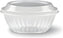 Darnel - 8 Oz Clear Plastic Bowls with Lids Combo, 200/cs - D770800S (Special Order Item)